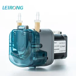 High Pressure Small Mini Micro Peristaltic Pump High Precision For Water Liquid Dosing Gel Grease Transfer Crea