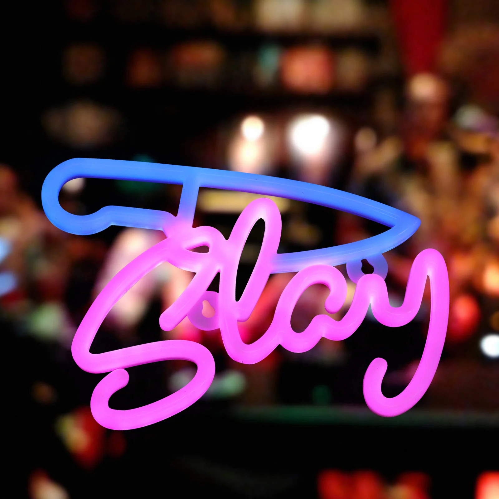 ضوء النيون Slay LED لغرفة النوم وغرفة المعيشة والمكتب والدراسة وشكل فريد من نوعه تأثير ديكور جيد علامة النيون لغرفة النوم