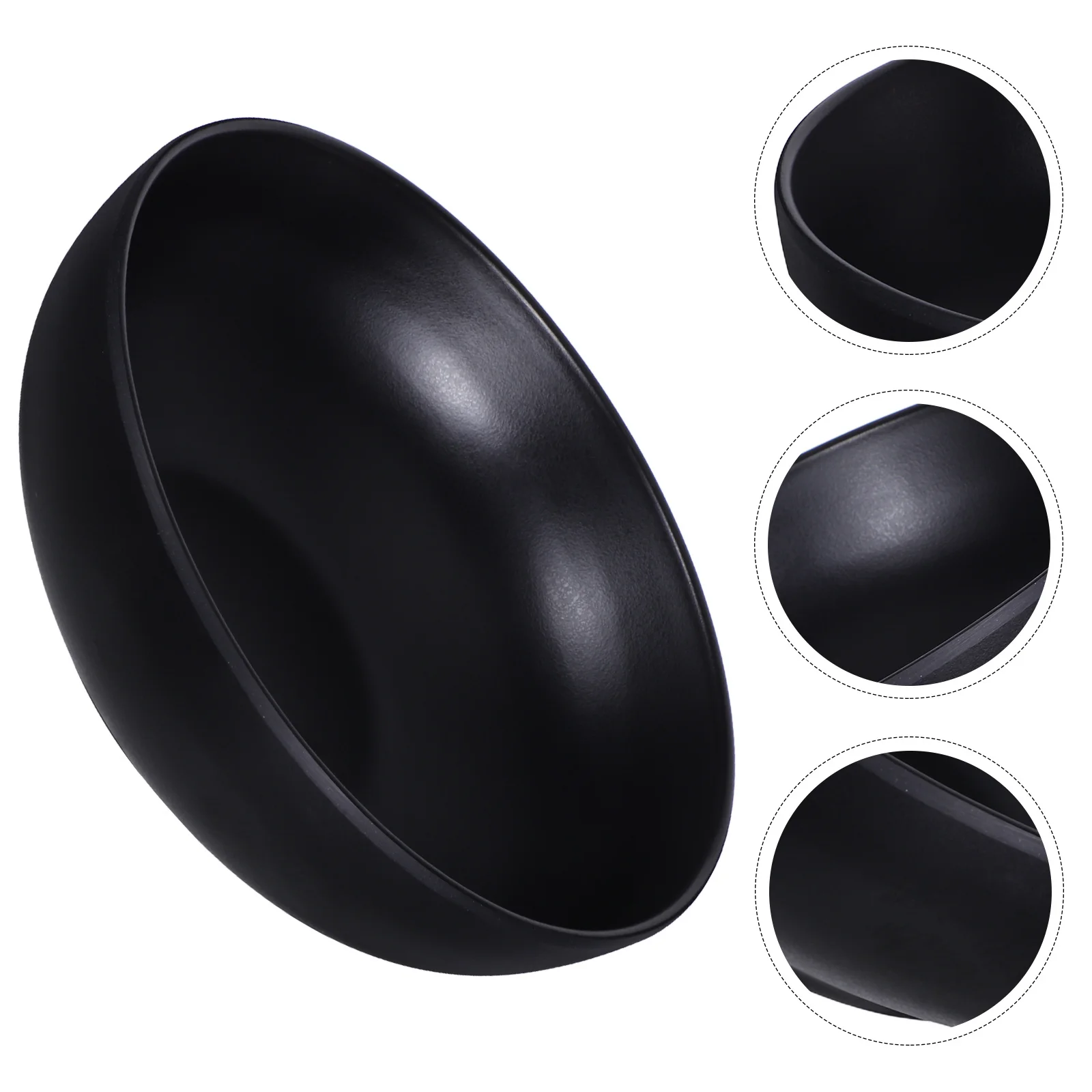 

337ml Melamine Ramen Bowl Imitation Porcelain Noodle Container Heat-Protection Stackable Soup Bowl for Home