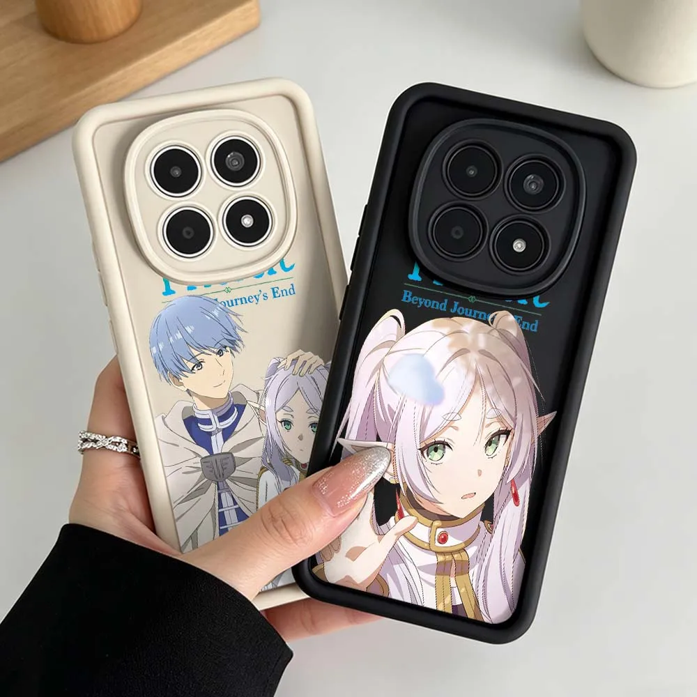 Frieren Beyond Journey End-funda de silicona para teléfono Xiaomi Redmi Note 15, 14, 13, 12, 11, 10, 14S, 11S Pro Plus, 5G, Eye Ladder
