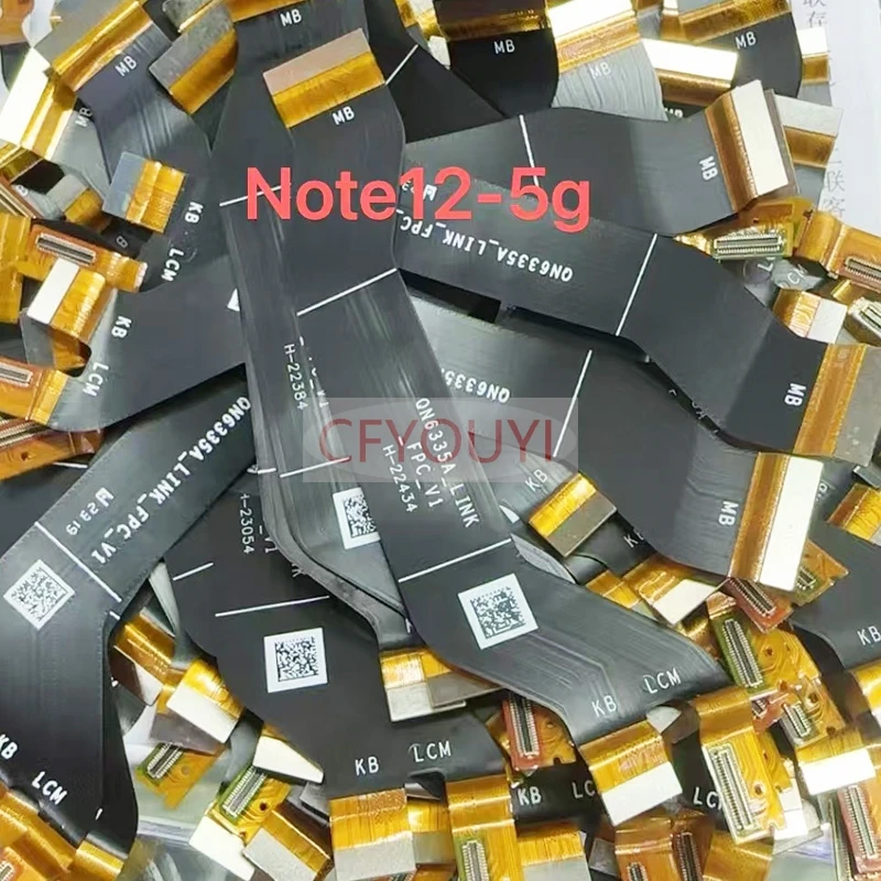 

1 шт. для Xiaomi Redmi Note 12 4G 5G, гибкий кабель для подключения материнской платы, запасная часть