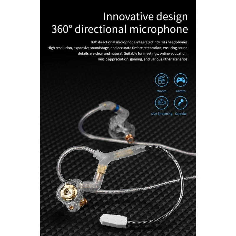 銀製ヘッドフォン ケーブル 2.5 ミリメートル/3.5 ミリメートル/4.4 ミリメートルプラグイヤホン Microp とワイヤーをアップグレード