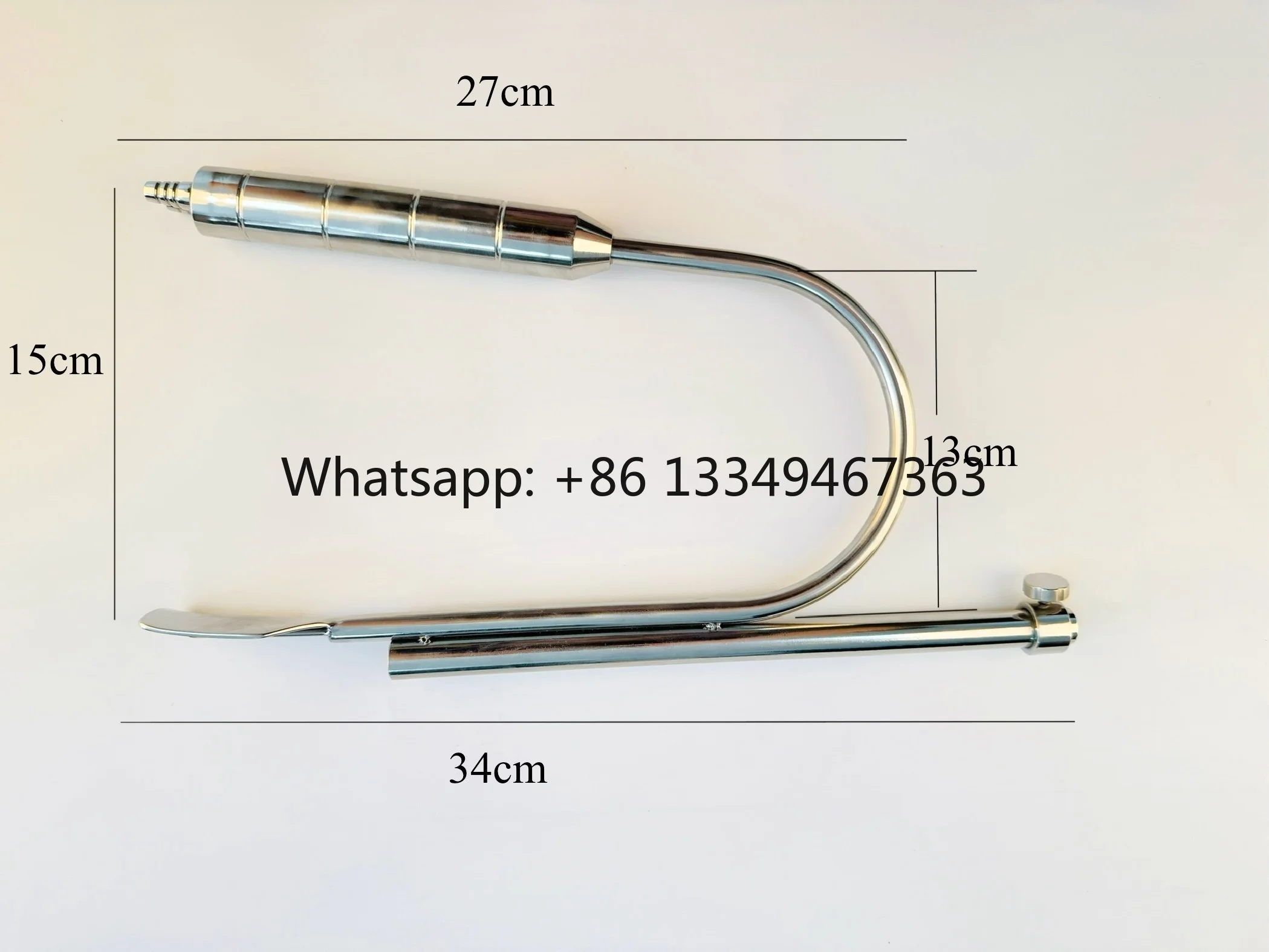 Chest Retractor Hook with Suction Tube for Breast Augmentation Assisted