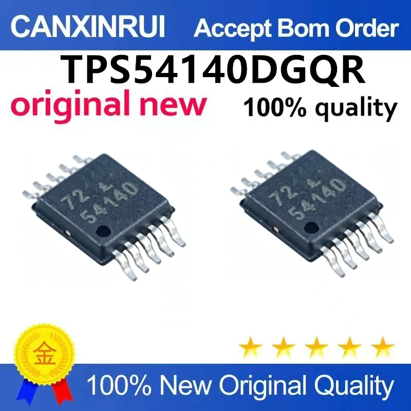 (5pcs-100pcs)Brand new original TPS54140DGQR silk screen 54140 patch MSOP-10 buck converter chip IC