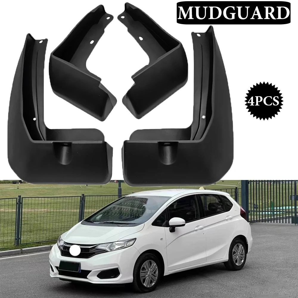 

4X For Honda Jazz Fit 2018 2019 2020 Mudguards Fender Front Rear Wheels Mud Flaps New Guard Splash Car Styling Car Accessories