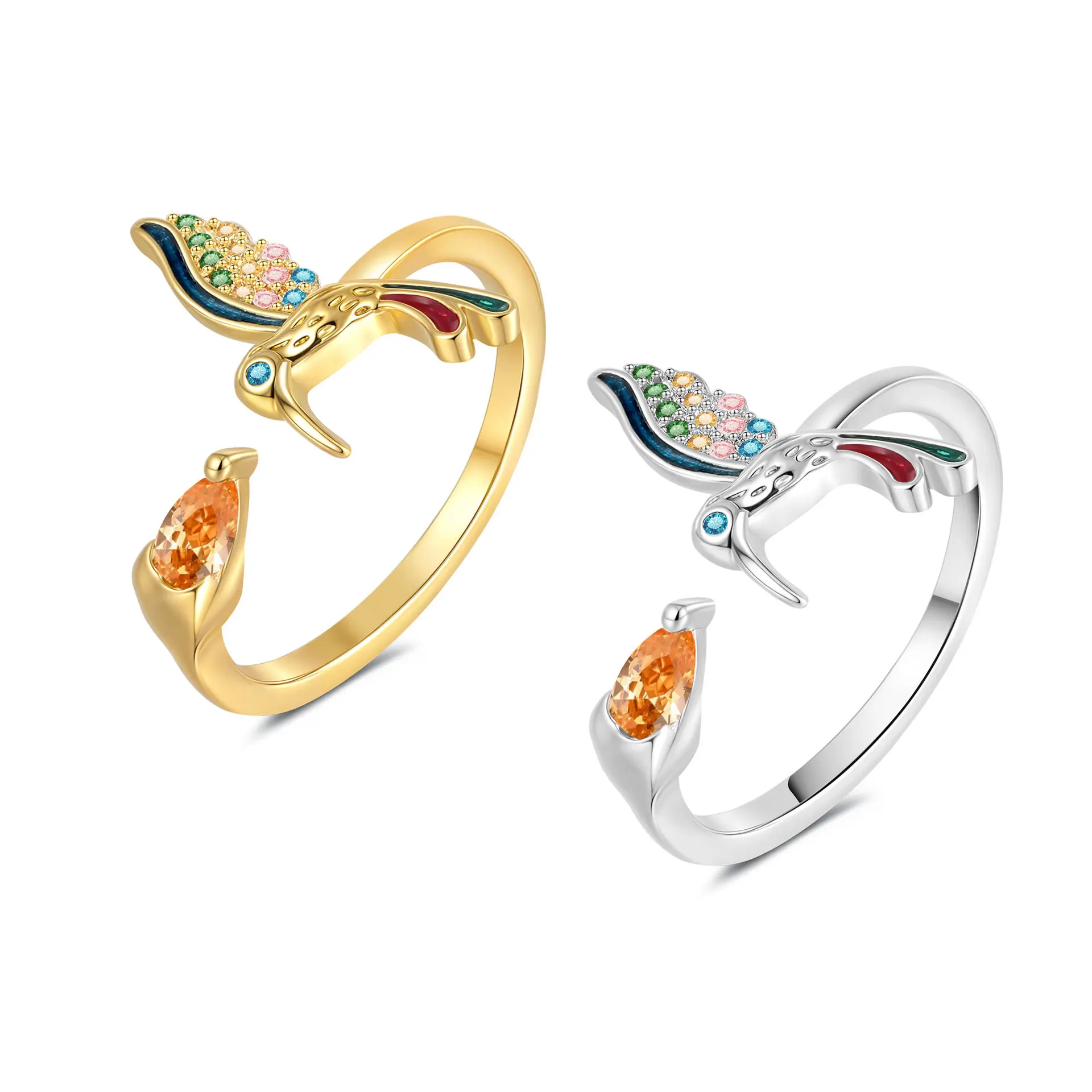 925 Sterling Silver Ring Classics Zircon for Women Luxury Shining Beautiful Ring Fashion Wedding Party Women Jewelry Wholesale