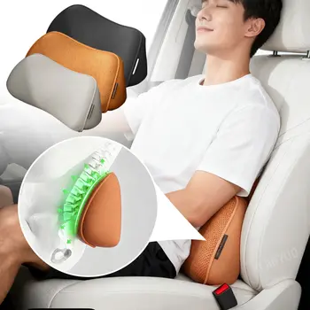汽車座椅靠墊記憶棉腰部支撐墊透氣背部保護墊,適用於辦公椅和汽車內裝配件 10 最佳銷售 汽車座椅靠背 - №6
