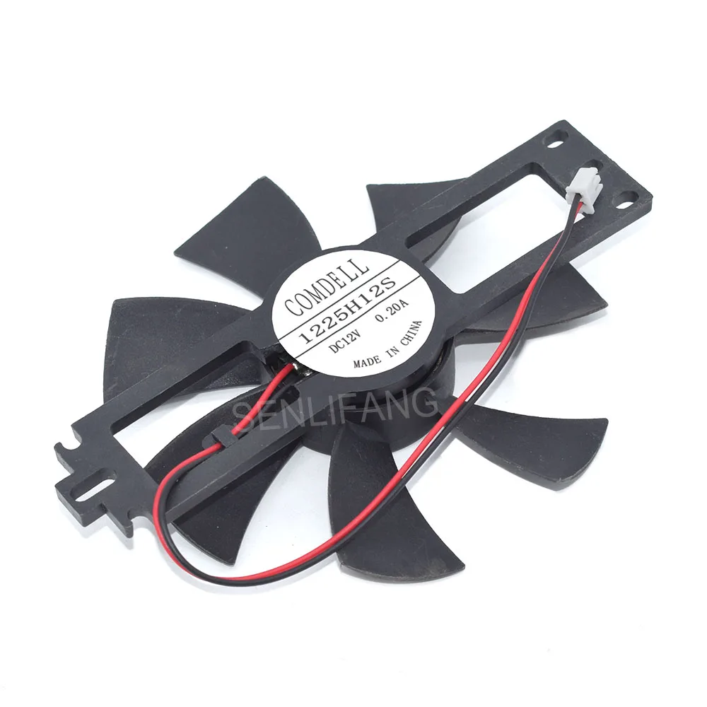 For Induction Cooker Cooling Fan DC12V 0.2A 11.5cm 1225H12S DF1202512SEMN 2Pin BRUSHLESS FAN