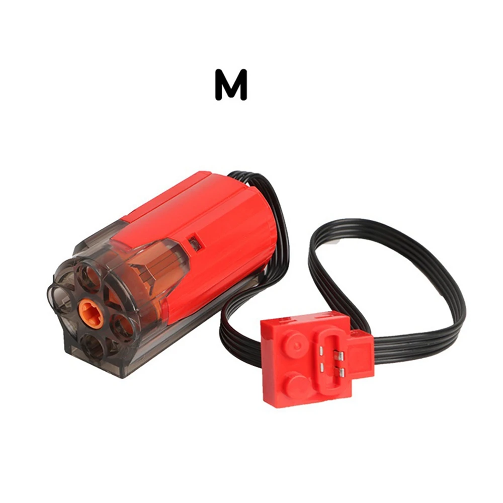 AU68-DIY Building Block Motor for Power Functions Electric Assembled Building Block Part for High-Tech Parts, M Motor