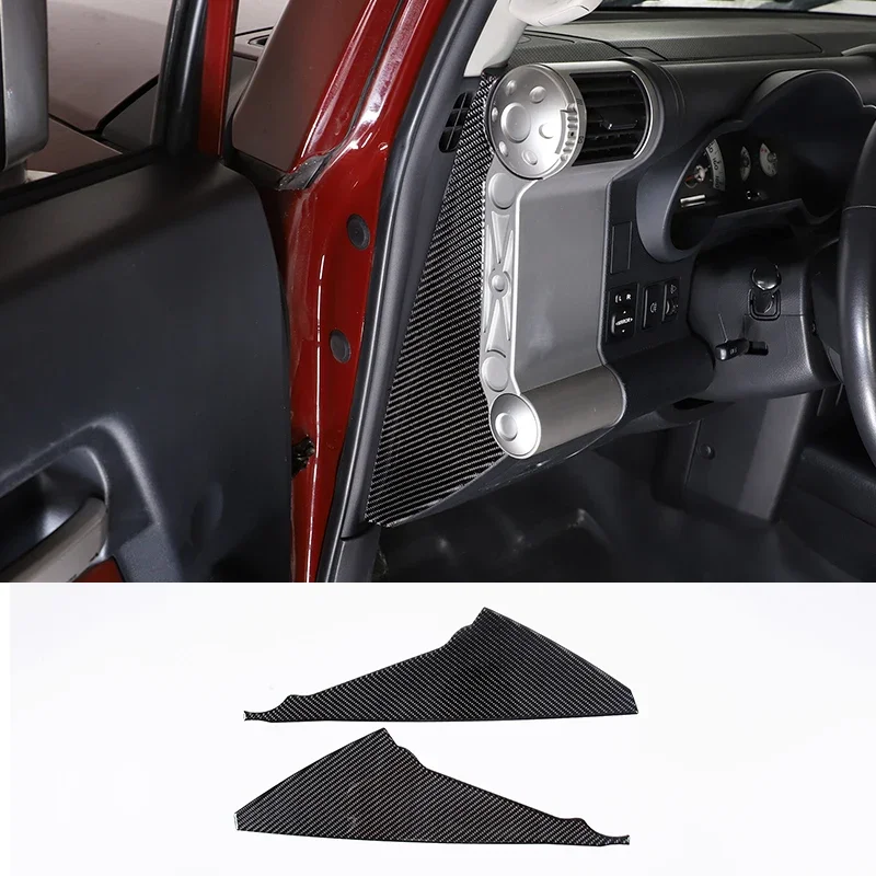 

For Toyota FJ Cruiser 2007-2021 Soft Carbon Fibre Car Side Anti-Collision Cushioning Pad Trim Sticker Car Accessories