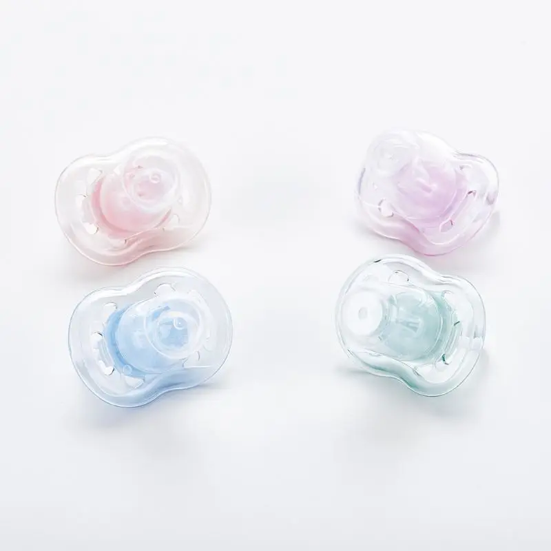 Newborn Baby Soft Silicone Pacifier Nipple Soother Children Care Supplies