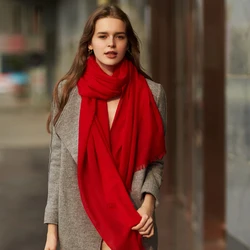 Lenço de caxemira multifuncional para mulheres, xales designer, envoltórios, pashmina, marca de luxo, inverno, 2022, 100 lã