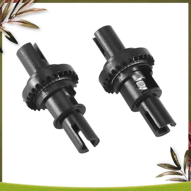 ABOU-1Set Set di piastre ammortizzatori per braccio oscillante con tazza dello sterzo in metallo per Wltoys P929 P939 K969 K979 K989 K999 1/28 RC Car, Argento e 2X