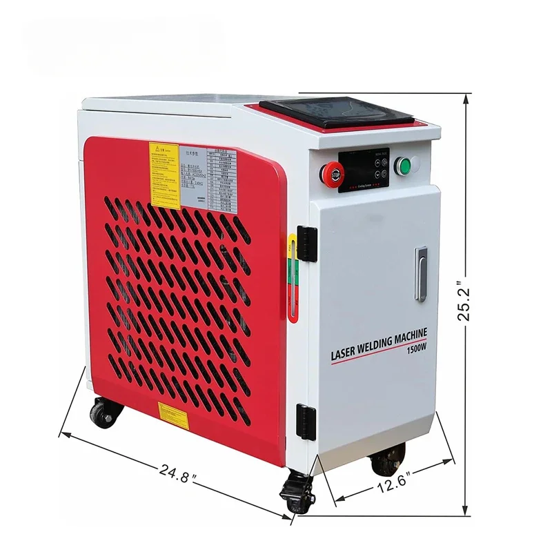 3 In 1 Laser Welding Machine 1000W/1500w water cooling for Cabinets Stainless steel