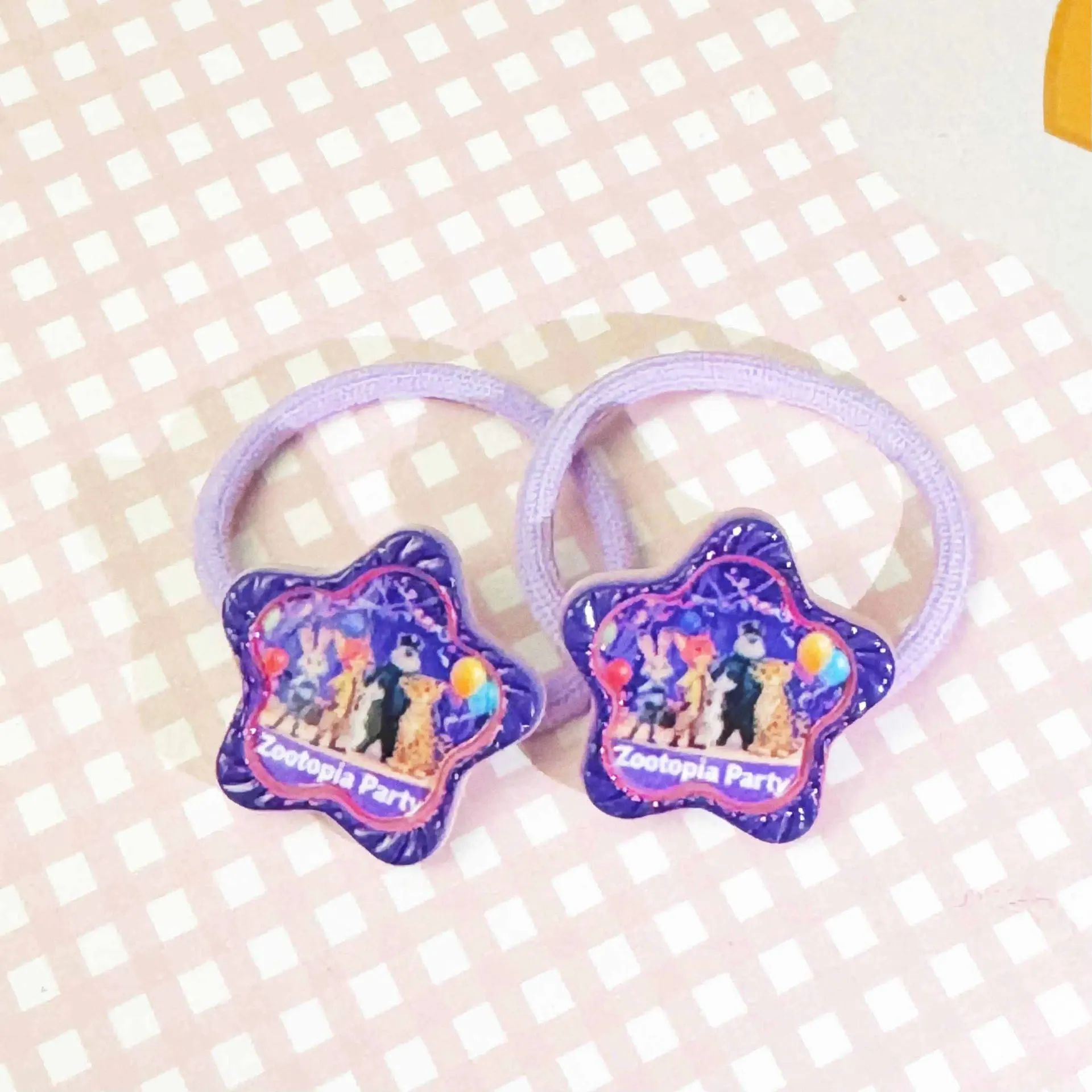 10/50 قطعة جديد ل Zootopia2 العصابات الشعر الفتيات مطاطا الأميرة إكسسوارات الشعر جميل الأطفال العلاقات الشعر أغطية الرأس هدايا عيد الميلاد