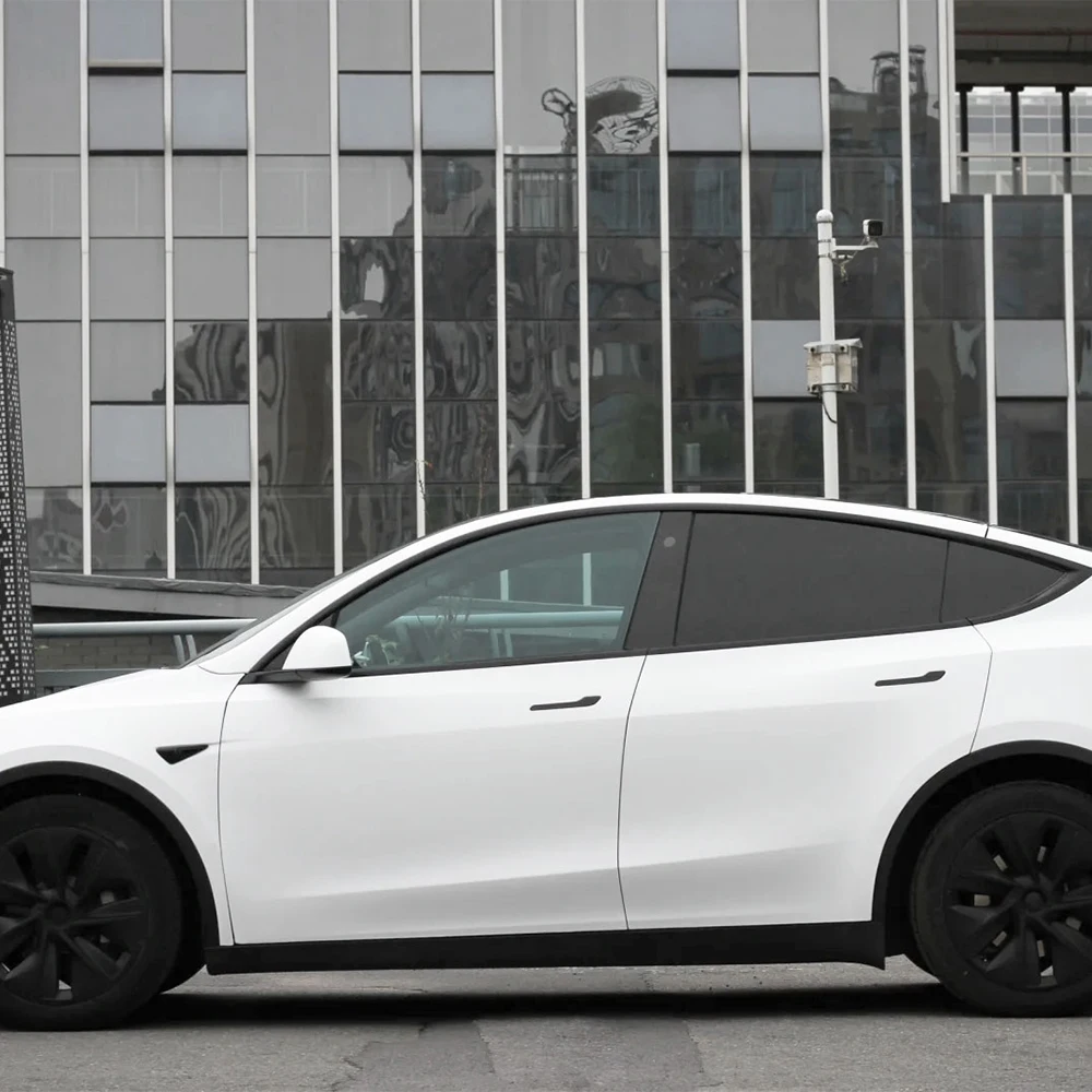

Car Wrap Vinyl Film Vehicles PET Extinction White Color Change Modified Auto Full or Partial Body Motorcycles Tuning Stickers