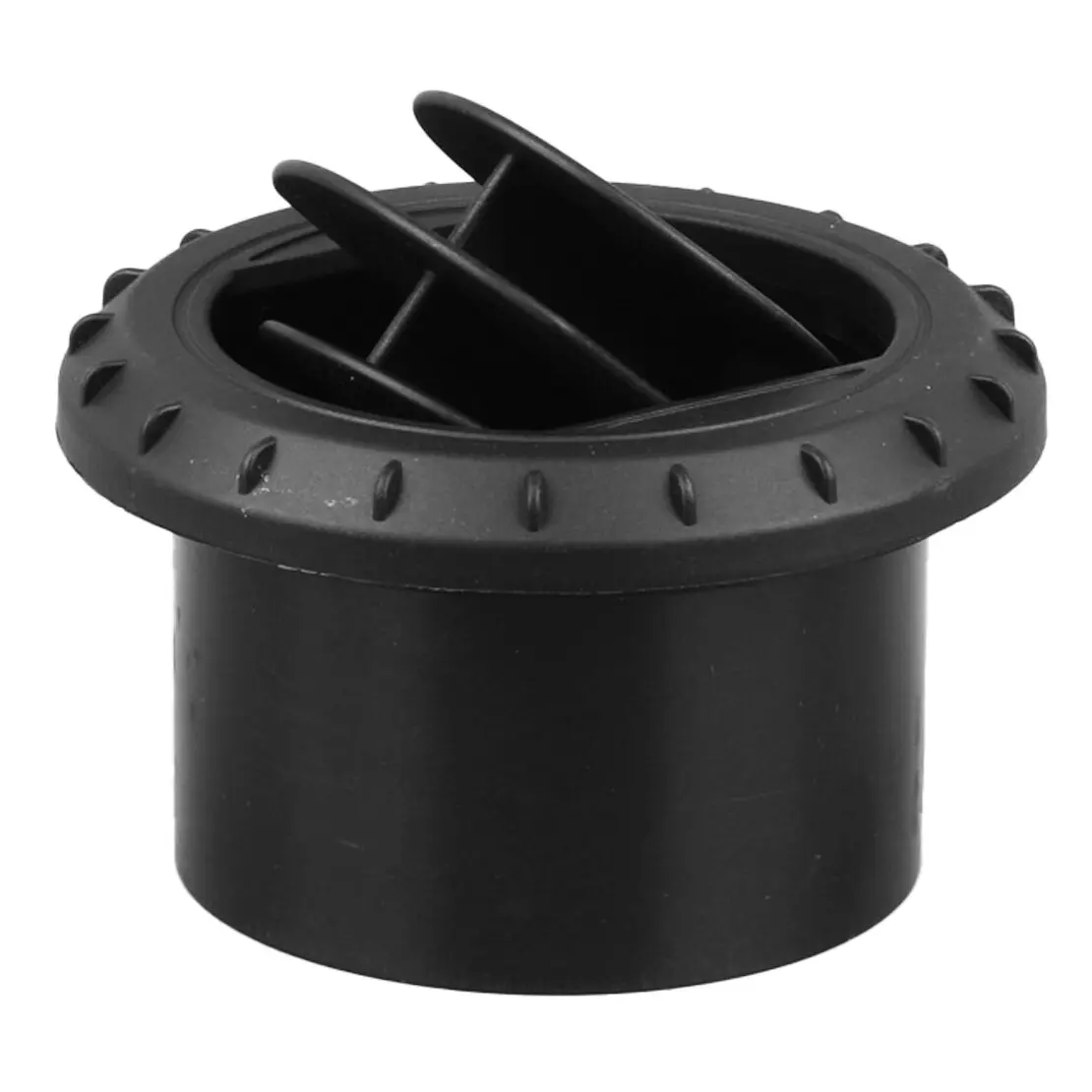 75mm Heater Pipe Ducting Warm Air Outlet Vent Fit for Webasto Diesel Black Plastic