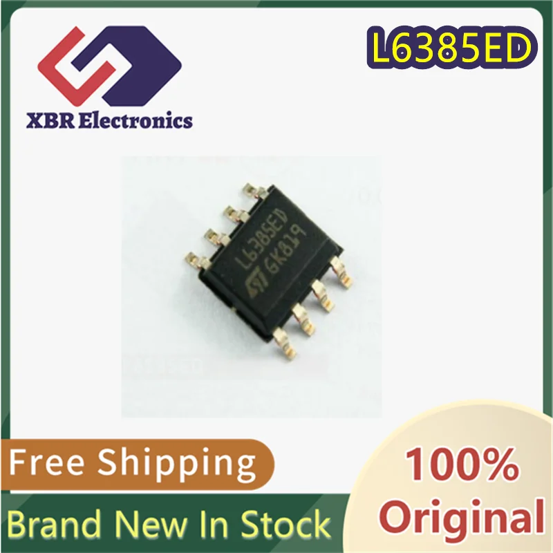 (10/50 pieces) L6385ED L6385 SOP8 Bridge Driver Power Management IC Brand New Genuine Original In-Stock