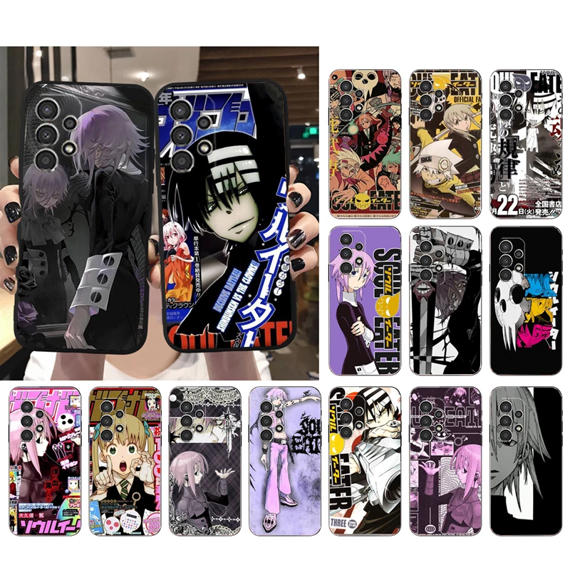 

Phone Case For Samsung A17 A55 A16 A56 A35 A15 A53 A54 A33 A34 A25 A05S A52 A52S A07 A26 A06 Soul Eater Crona