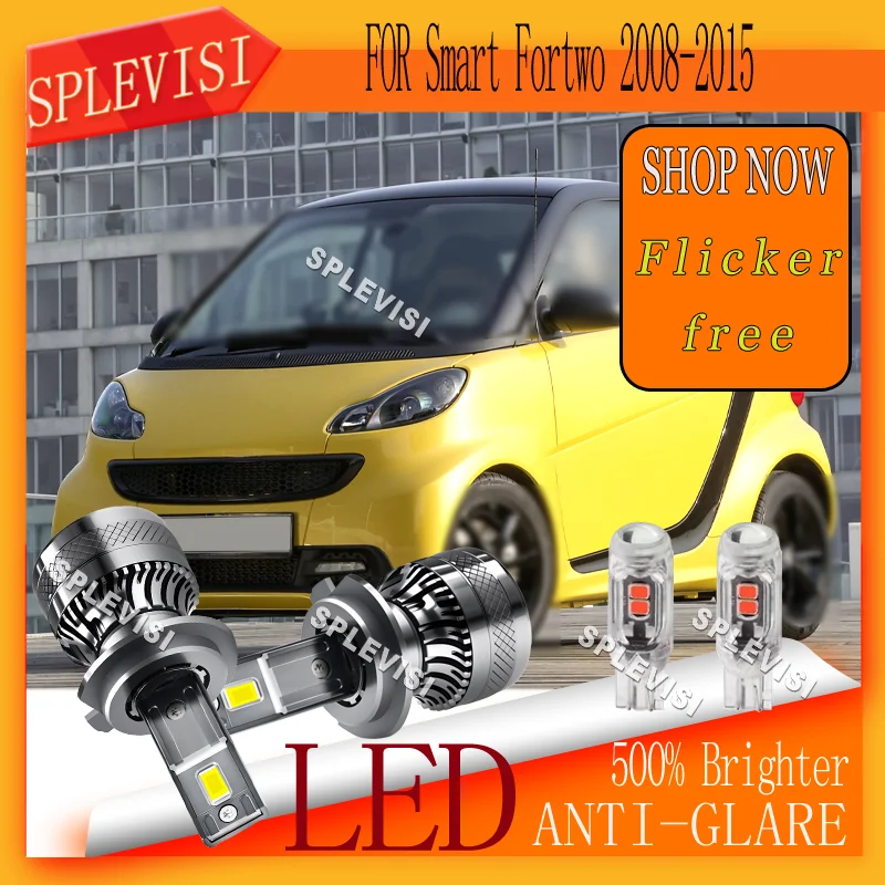 

Increases Durability and Light Transmission IP68 Waterproof LED HEADLIGHT For Smart Fortwo 2008 2009 2011 2012 2013 2014 2015