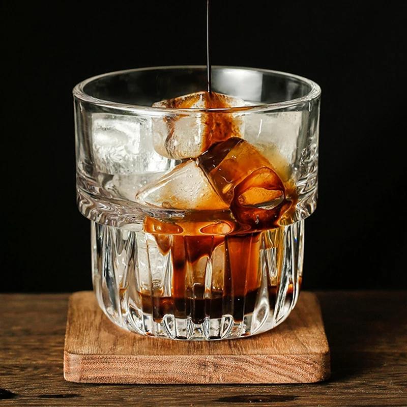 155ml/250ml/316ml Coffee Glass Transparent Cups Crystal Glass Wholesale Milk Cup Juice Cup Tea Cup Commemorative Cups Glasses - Detail 1