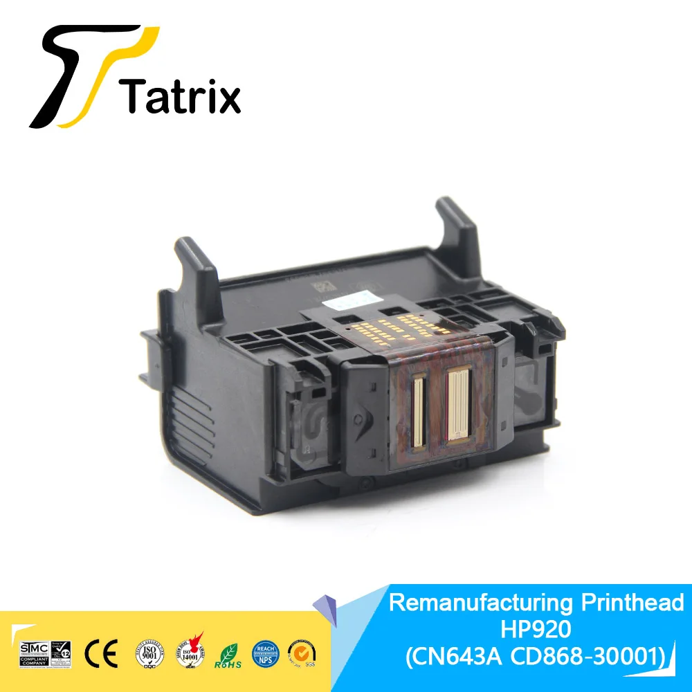 

Tatrix CN643A CD868-30001 For HP 920 920XL 178 178XL Printhead Print head For HP 6000 6500 7000 7500 B010b B109 B110 B209 B210