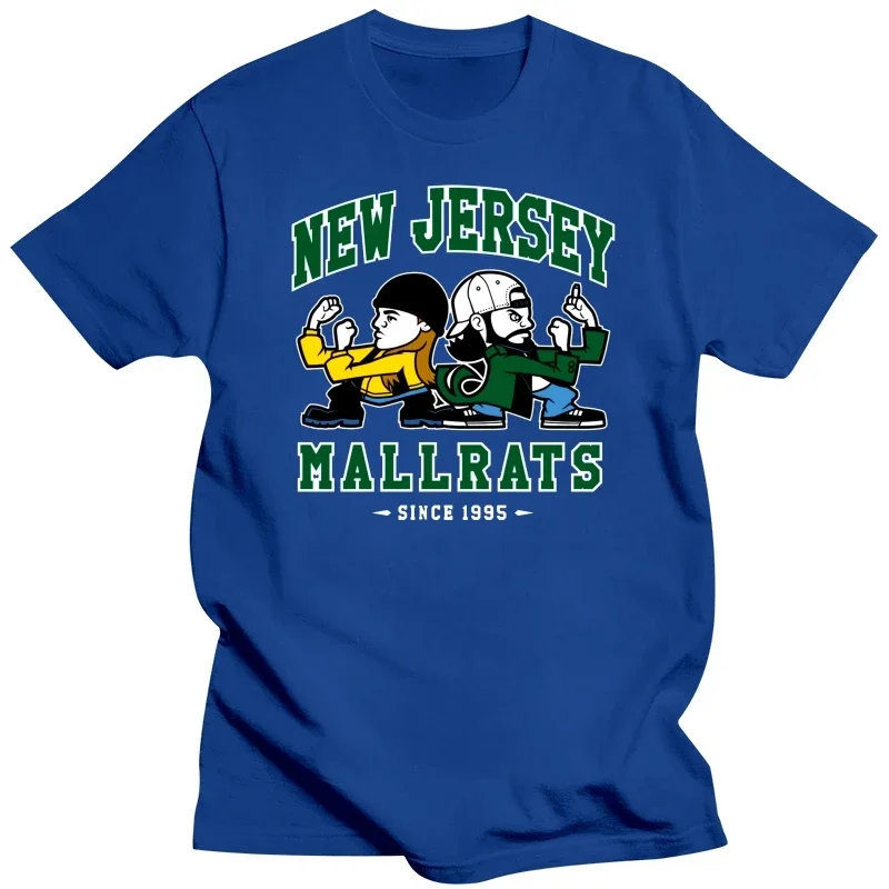 New Jersey Mallrats t shirt Jay and Fun Symbol Unisex Look Silent Bob Clerks Comic Cool pride t-shirt men casual New Fashion