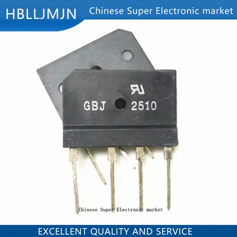 10PCS GBJ3510 KBJ3510 35A 3510 1000V KBJ2510 GBJ2510 25A