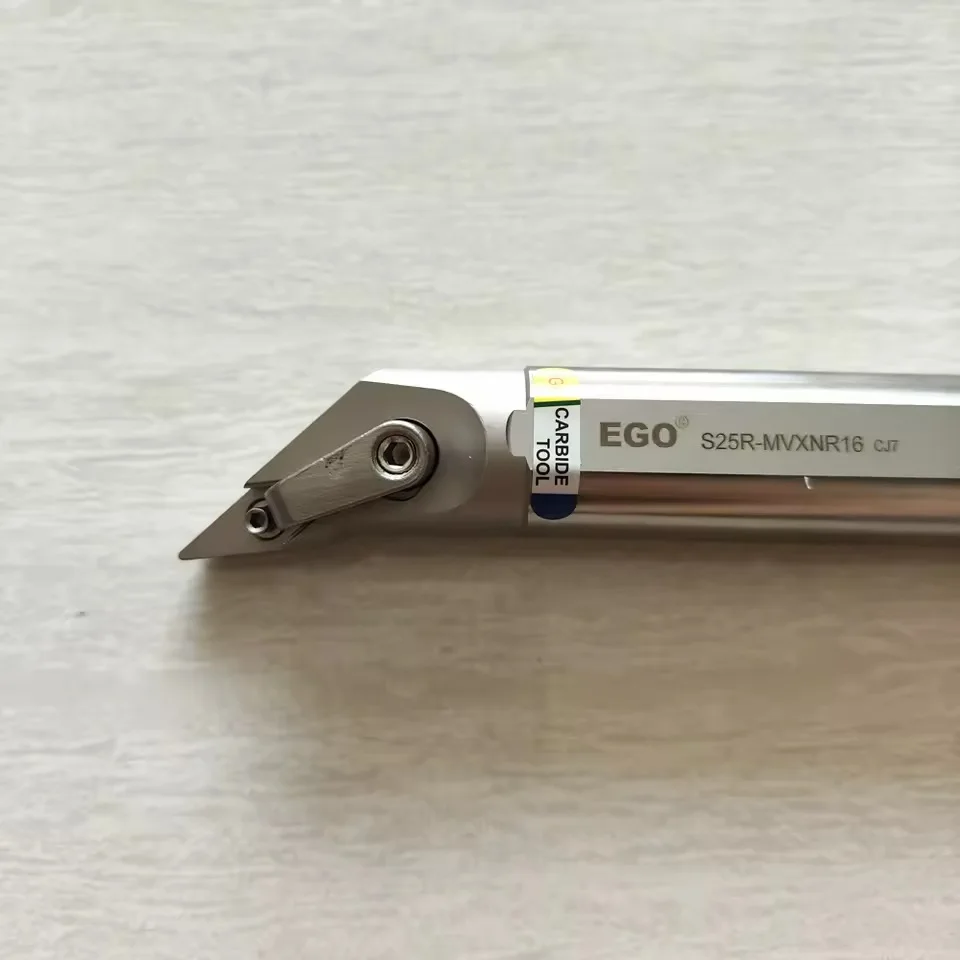 Original EGO Stahl Anti-Vibrations-Stange VNMG16 Einsatzhalter S25R-MVXNR16 S25R-MVQNR16 Schneidwerkzeughalter ohne Klinge Drehmaschinenfutter – Detail 1