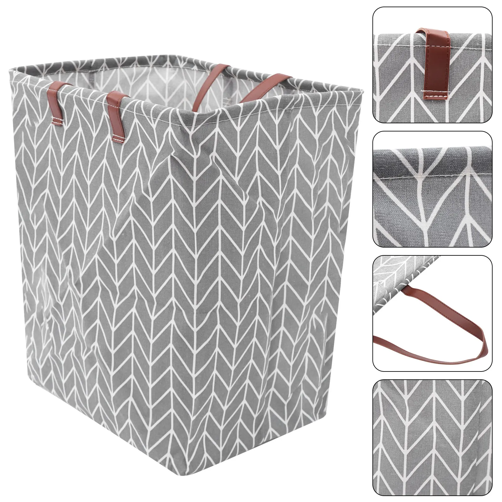 Laundry Hampers Simple Collapsible Design with compression packing Polyester canvas Basket  for Dirty Clothes, Kids Toys