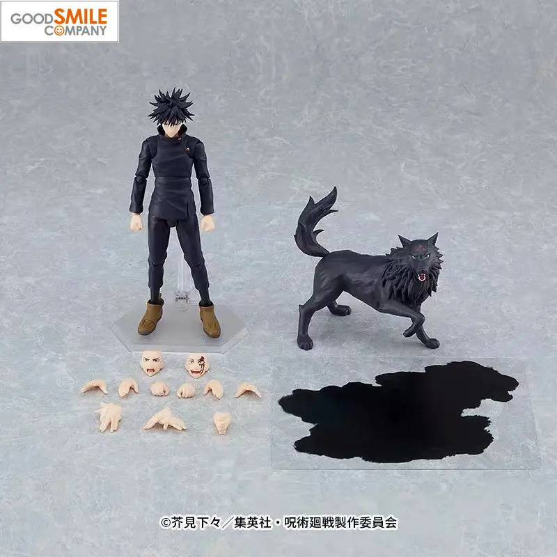 

In Stock Good Smile Original GSC MF Anime Jujutsu Kaisen Fushiguro Megumi Figma 564 Movable Action Figure Model Children's Gifts