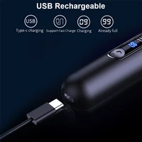 Electric Nose Hair Trimmer USB Rechargeable Nose and Ear Hair Clipper Portable Nose Hair Remover Facial Hair Removal Device 5