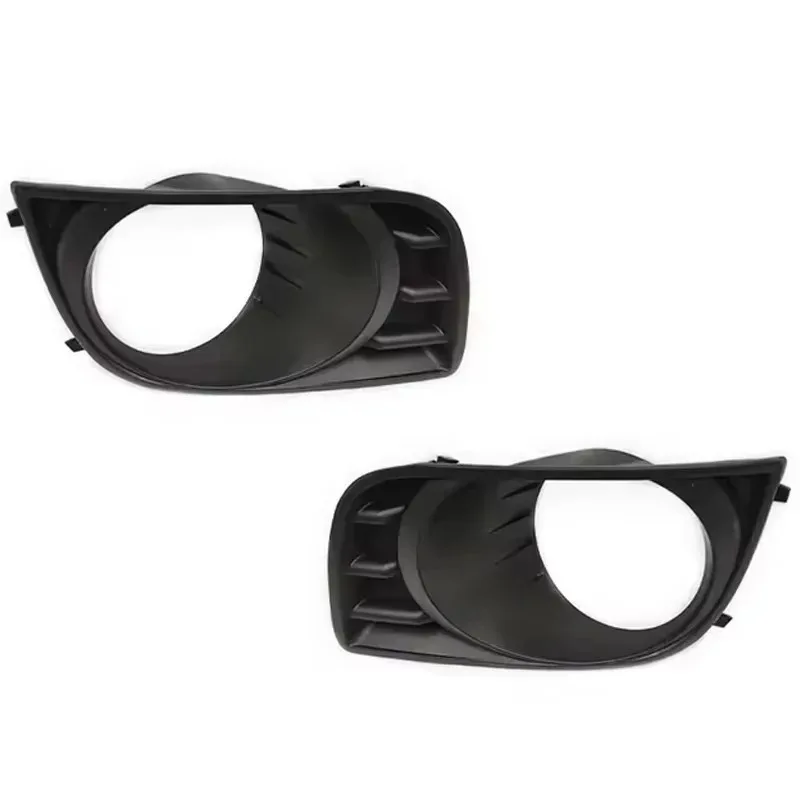 

For 1Pair Cover Frame Bezel Grille Lid Sequoia Car Front Bumper Foglight Foglamp For 814820C021 814810C021 2008-2017