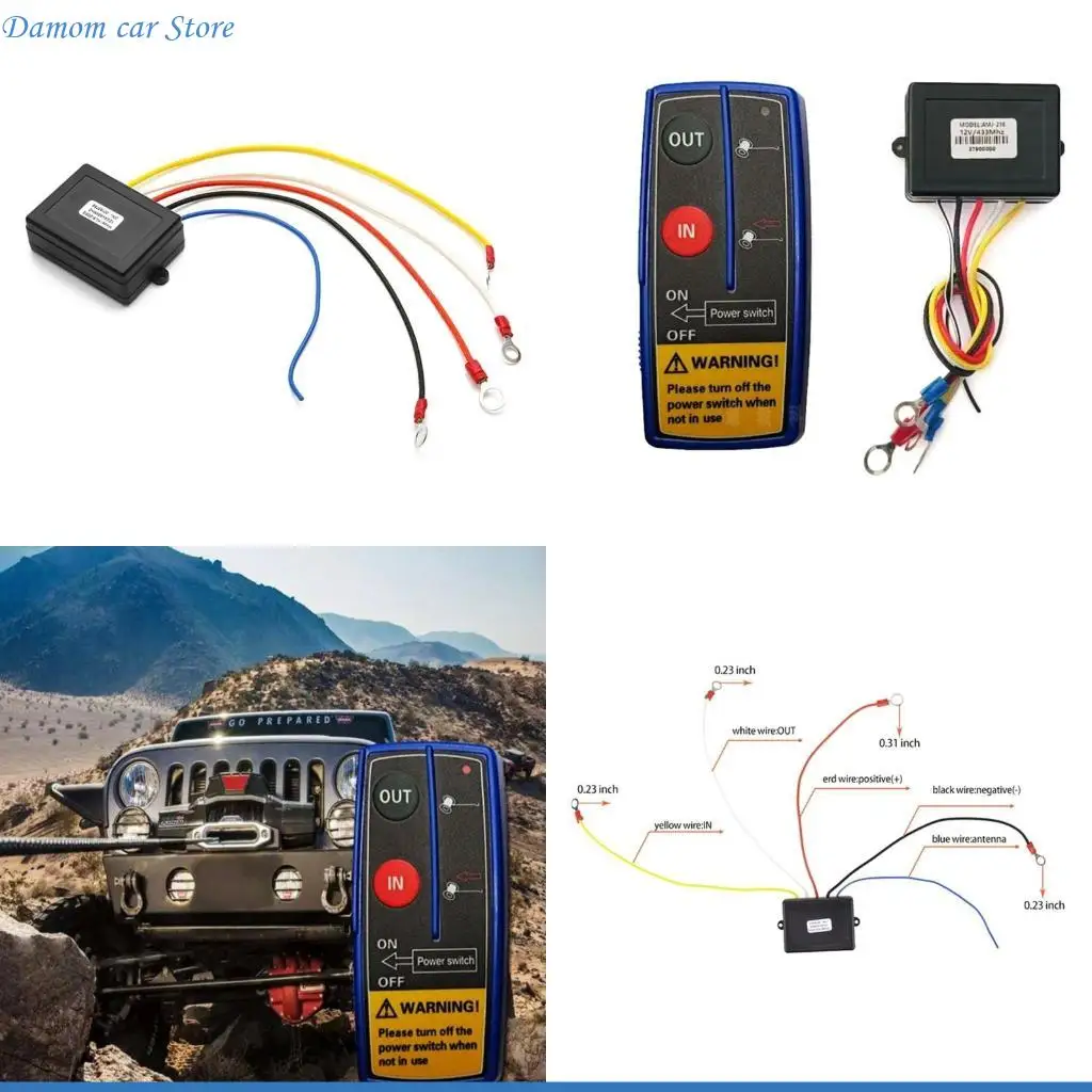 

A2UC 12V Direte Corplit Belless Winch Direce Demote Switch для внедорожника ATV Truck