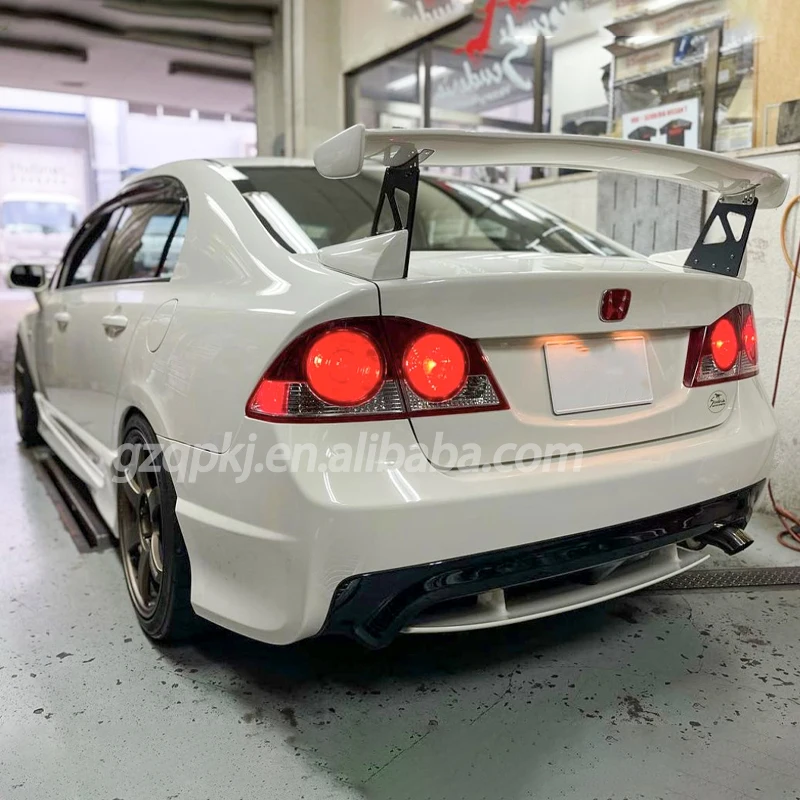 for eighth-generation Honda Civic FD2 upgrade TYPE-R carbon fiber spoiler diffuser Civic mugen spoiler