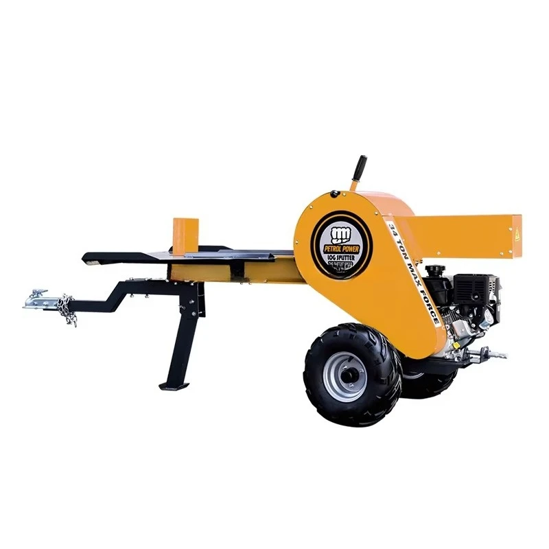 Vertical Forestry Hydraulic Electric Firewood 34Ton Processor Horizontal Log Splitter Wood Cutting Machine
