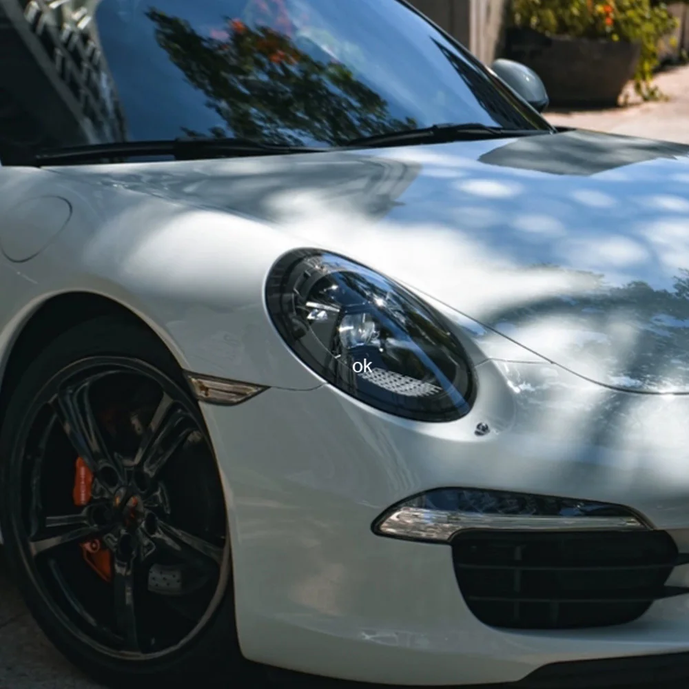 

Для Porsche 911-997 2005-2012 Авто передние фонари в сборе Обновление автомобильного светодиодного проектора Объектив Plug and Play Инструменты для фар Аксессуары