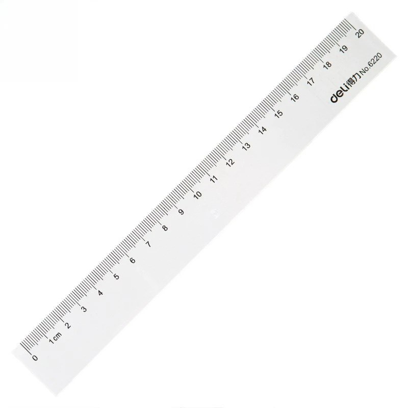 Transparent Plastic Ruler Set for Student Office Drawing Learning Combination Measurement Tool Geometry Drafting Stationery Kit