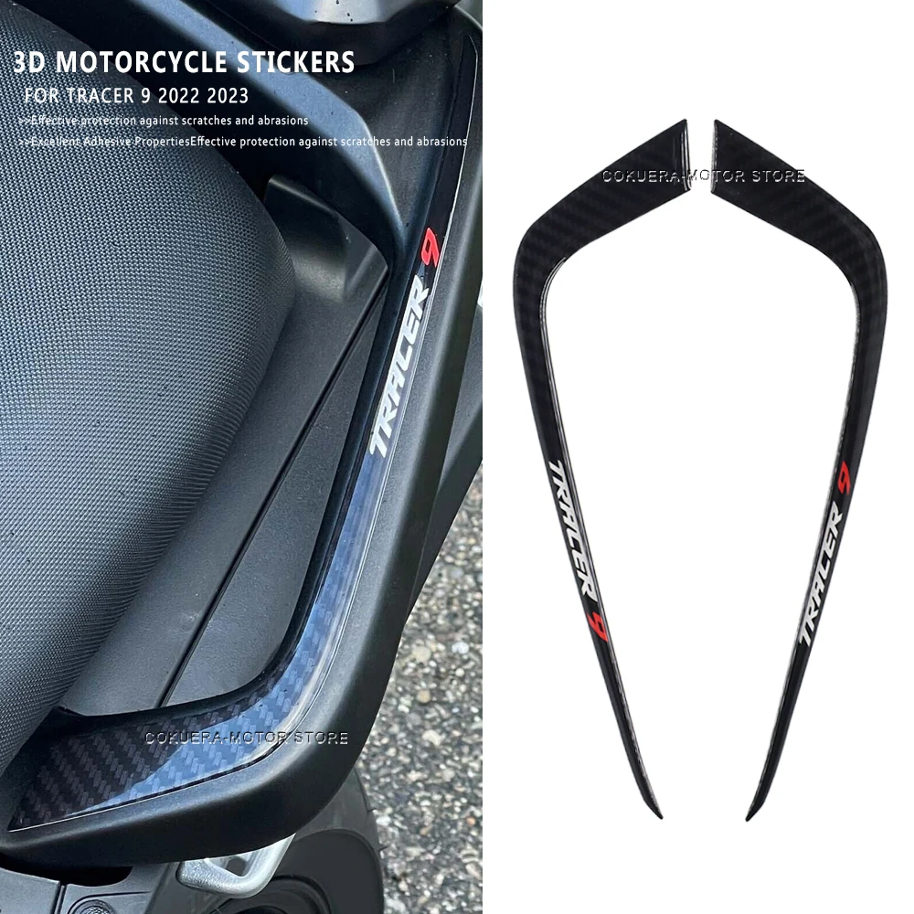 

Motorcycle Accessories Resin Scratch Resistant Guard Handles Protection Stickers For Yamaha TRACER 9 2022 2023 3D Sticker