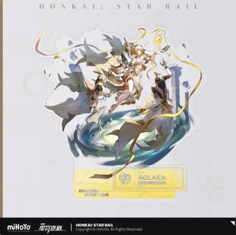 

Honkai:Star Rail Hyacine Acg Castorice Aglaea Trailblazer Cartoon Acrylic Stand Figure Display Model Plate Cosplay Desktop Decor