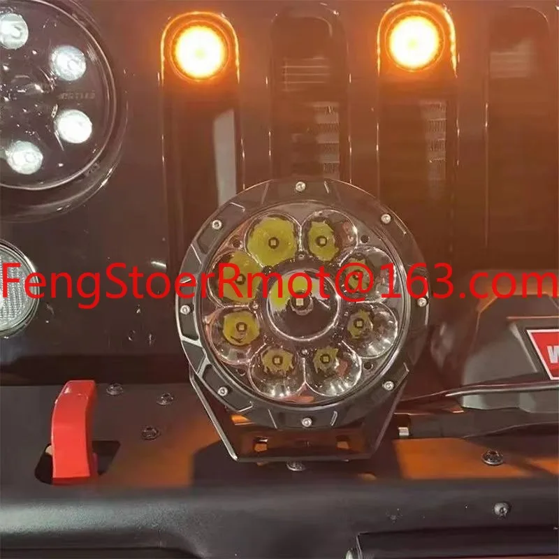 Fotografia 4: Adequado para modificação de holofote LED de veículo off-road com faróis, tanque de 5 polegadas, 7 polegadas e 9 polegadas 300 luz Wrangler