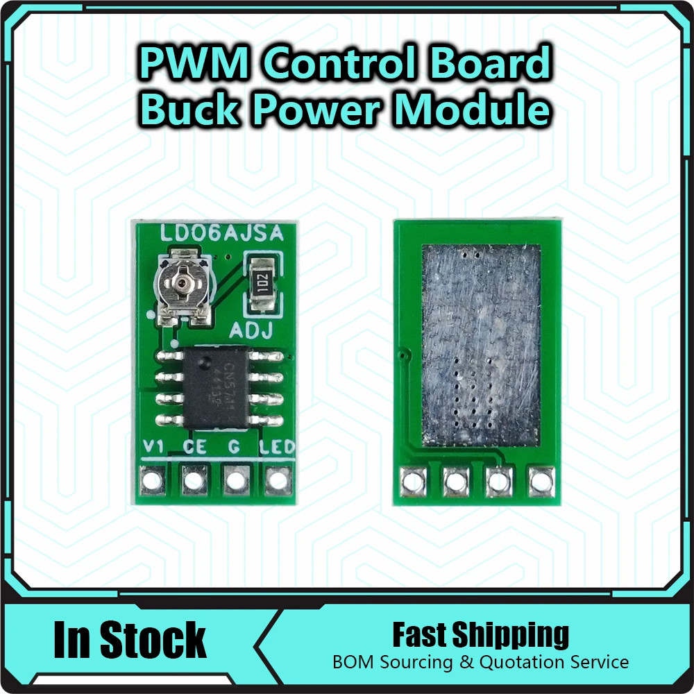 30-1500MA Adjustable Constant Current LED Driver DC 3.3V 3.7V 4.2V 5V PWM Control Board Buck Power module