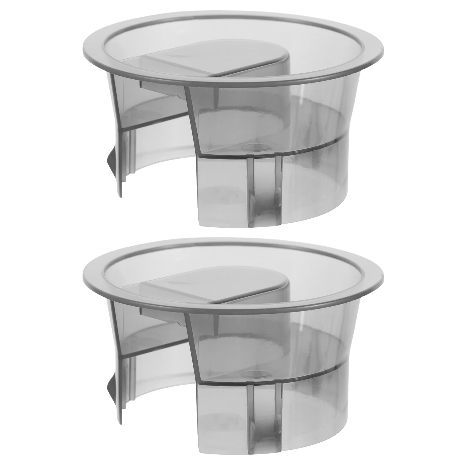 

2 шт., крышки для холодных кувшинов, стеклянные крышки для горшков, герметичные, пыленепроницаемые, легко чистящиеся, стеклянные крышки для напитков, пластиковые кухонные крышки