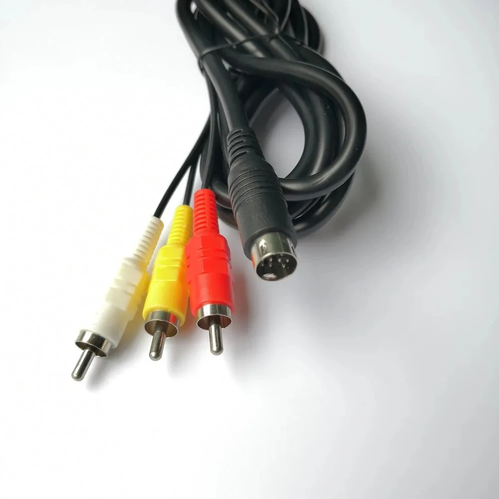 200 قطعة 9 دبابيس كابل AV لـ SEGA Genesis/MD 2 3