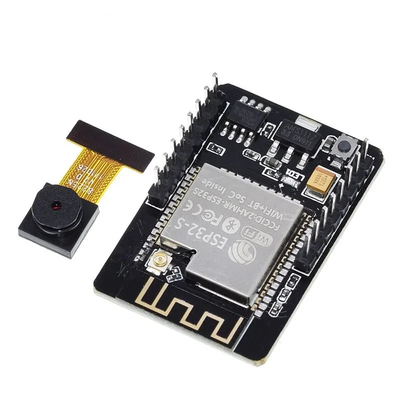 ESP32-CAM 와이파이 및 블루투스 개발 보드, ESP32CAM, ESP32, OV2640, 2MP 카메라 모듈 포함