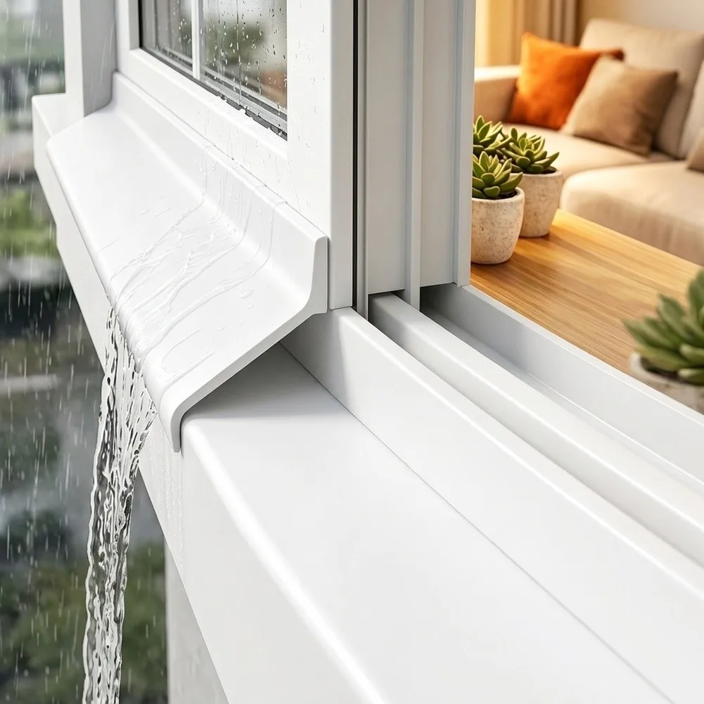 Flexible Rubber Weather Stripping Seal Strip for Windows Doors and Balcony Gaps Waterproof Home Sealing Solution
