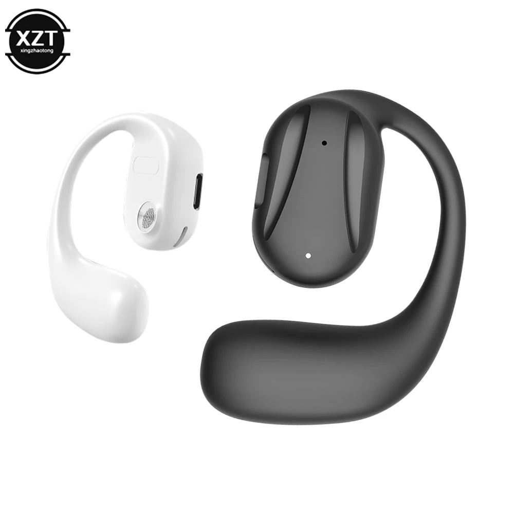 

YJ77 New Headset Over The Ear Bluetooth-compatible Earphone YJ77 Fully Open OWS Bone Conduction Earphone Voice Assistant