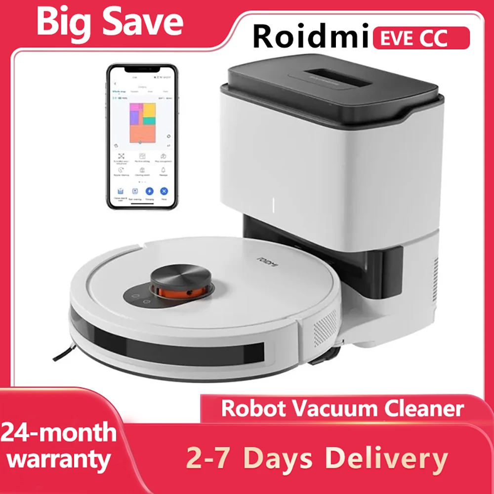 ROIDMI CC Roboterstaubsauger mit Wischfunktion: Der perfekte All-in-One-Hausreiniger für moderne Haushalte