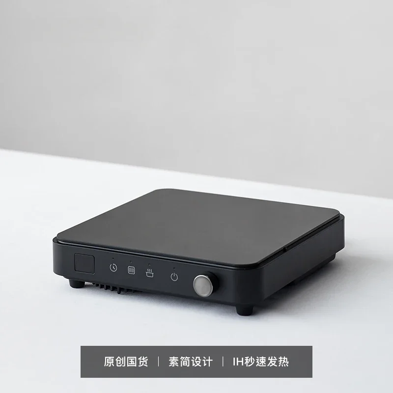 Small Size Grilling Pan and Hot Pot with Induction HobPortable -  Induction Cooker with Multi-Functional Cookware for Home Use
