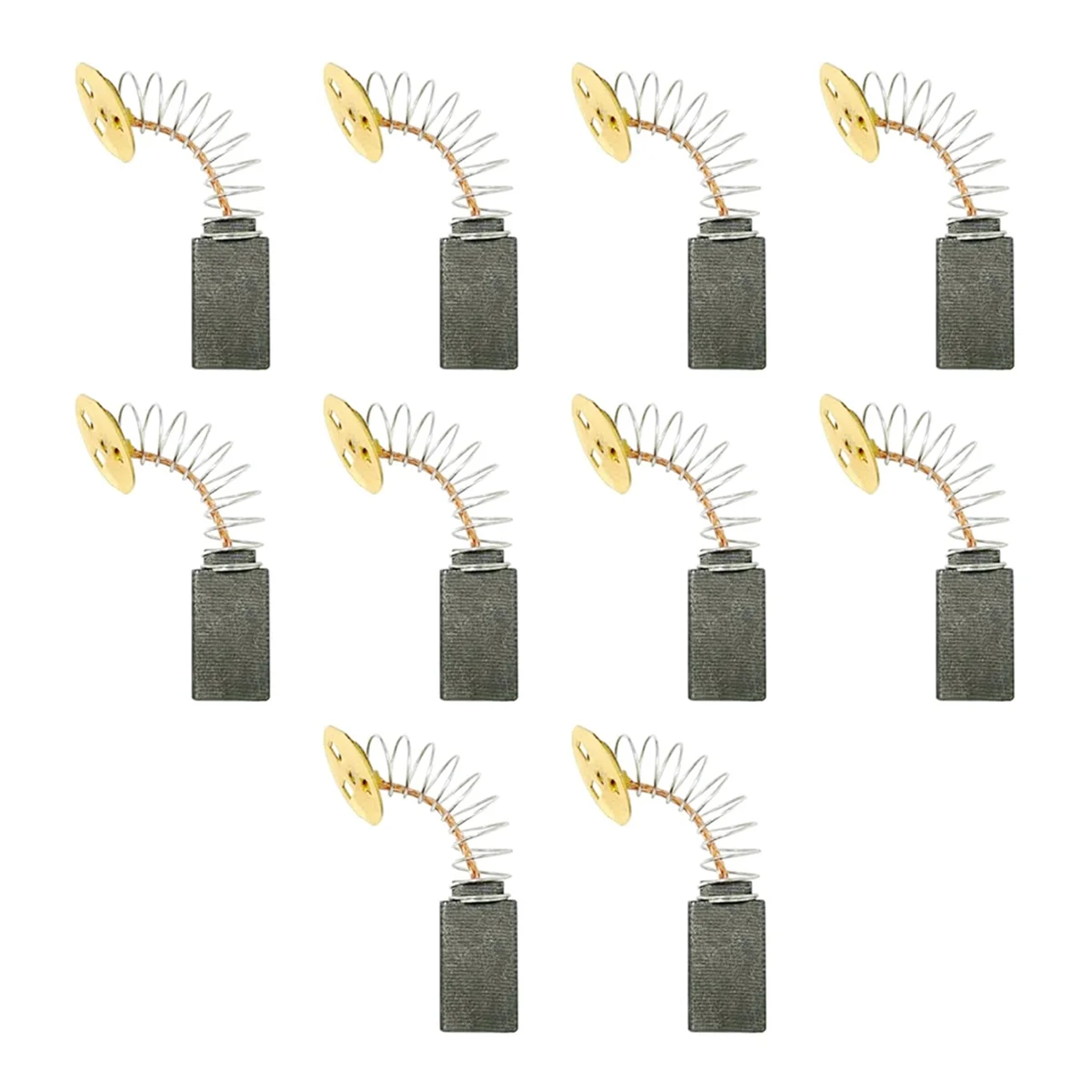 BAAQ 10 pezzi 145323-06 Spazzole di carbone Parti per Nero e 145323-06, 145323-03 e 145323-02 Adatto per DW705 DW708